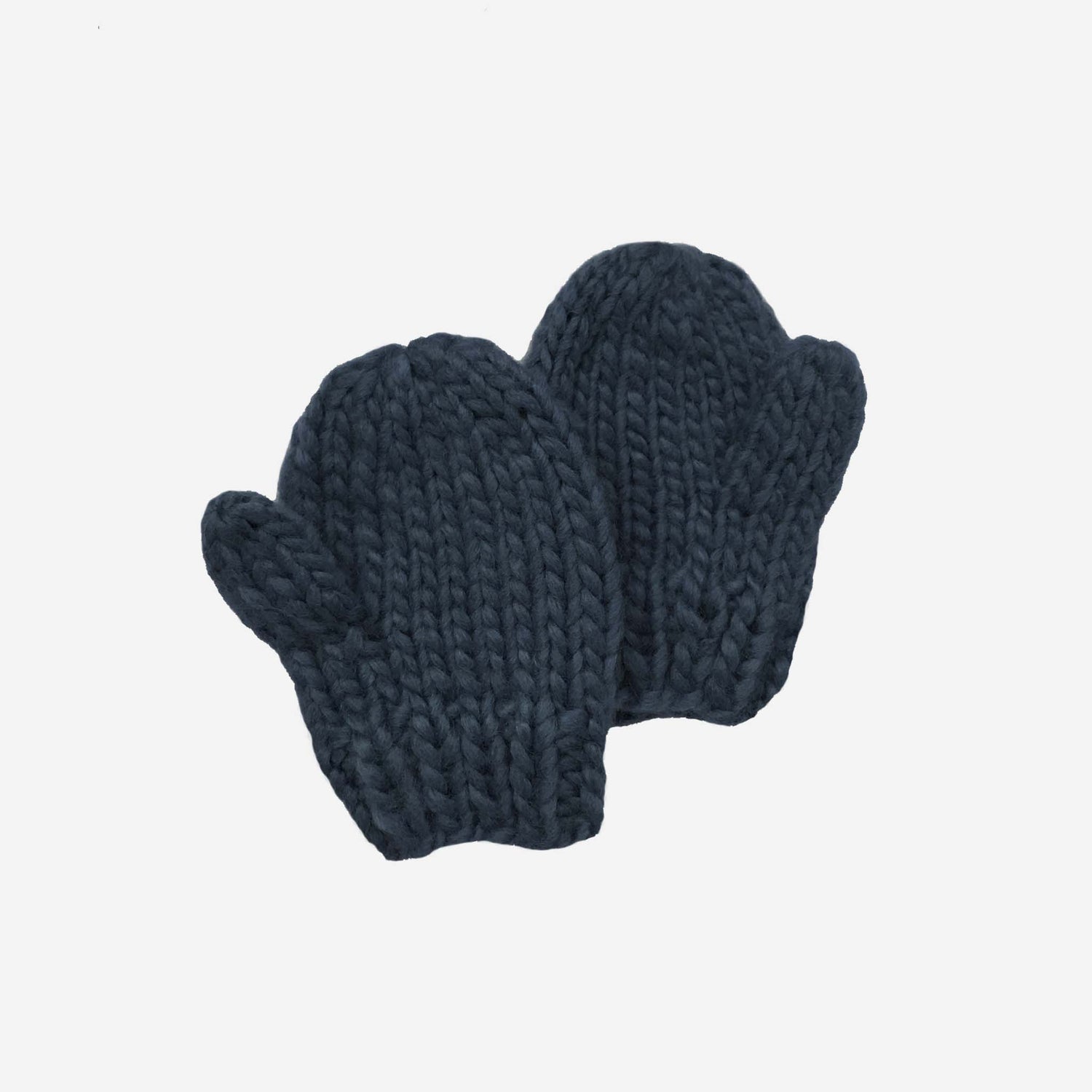 Classic Baby Navy Mittens