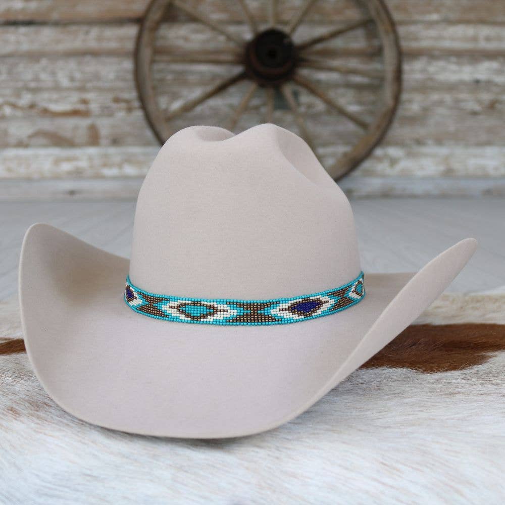 The Cove Western Beaded Hat Band
