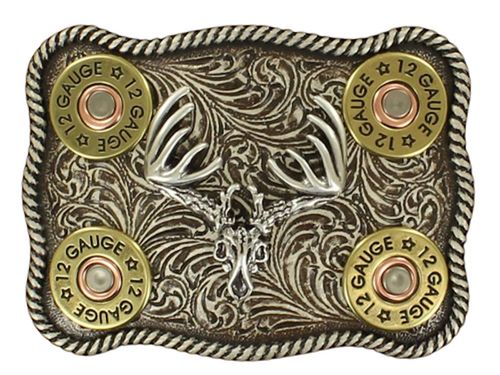 Nocona Mens Skull Shotgun Shell Buckle at boltranchstore.com