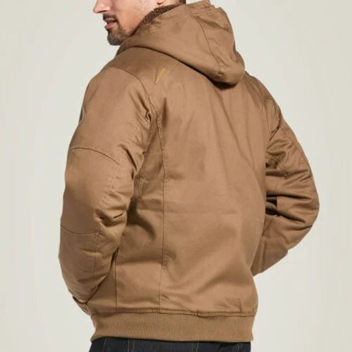 Ariat Mens Rebar DuraCanvas Jacket - Field Khaki