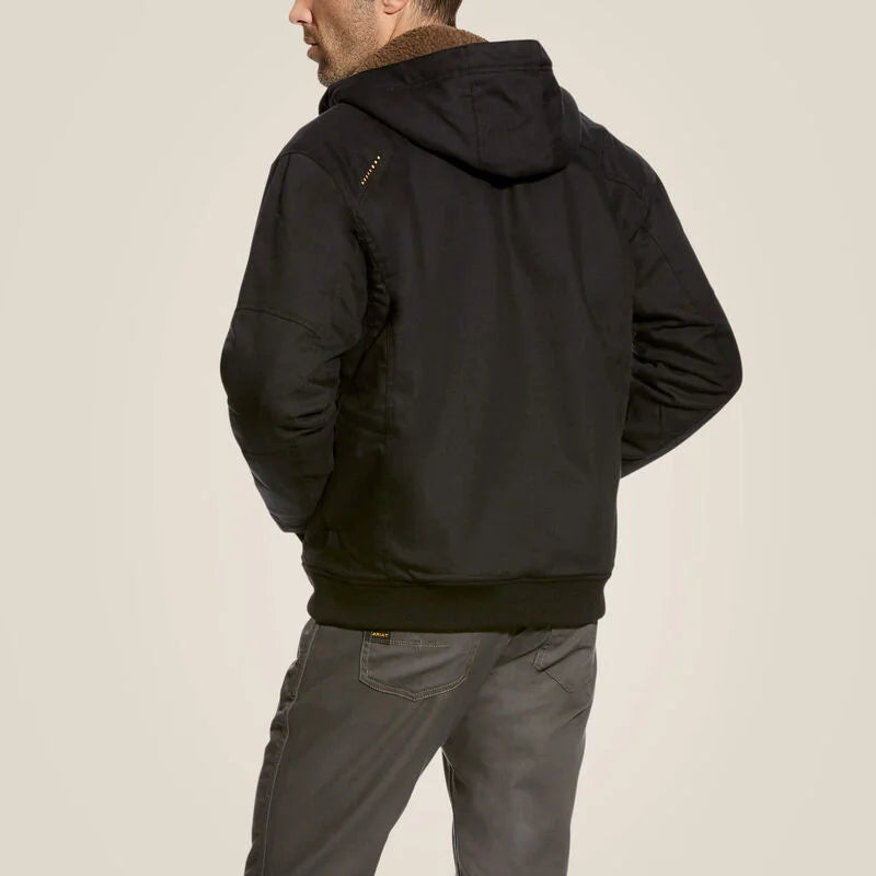 Ariat Mens Rebar DuraCanvas Jacket - Black