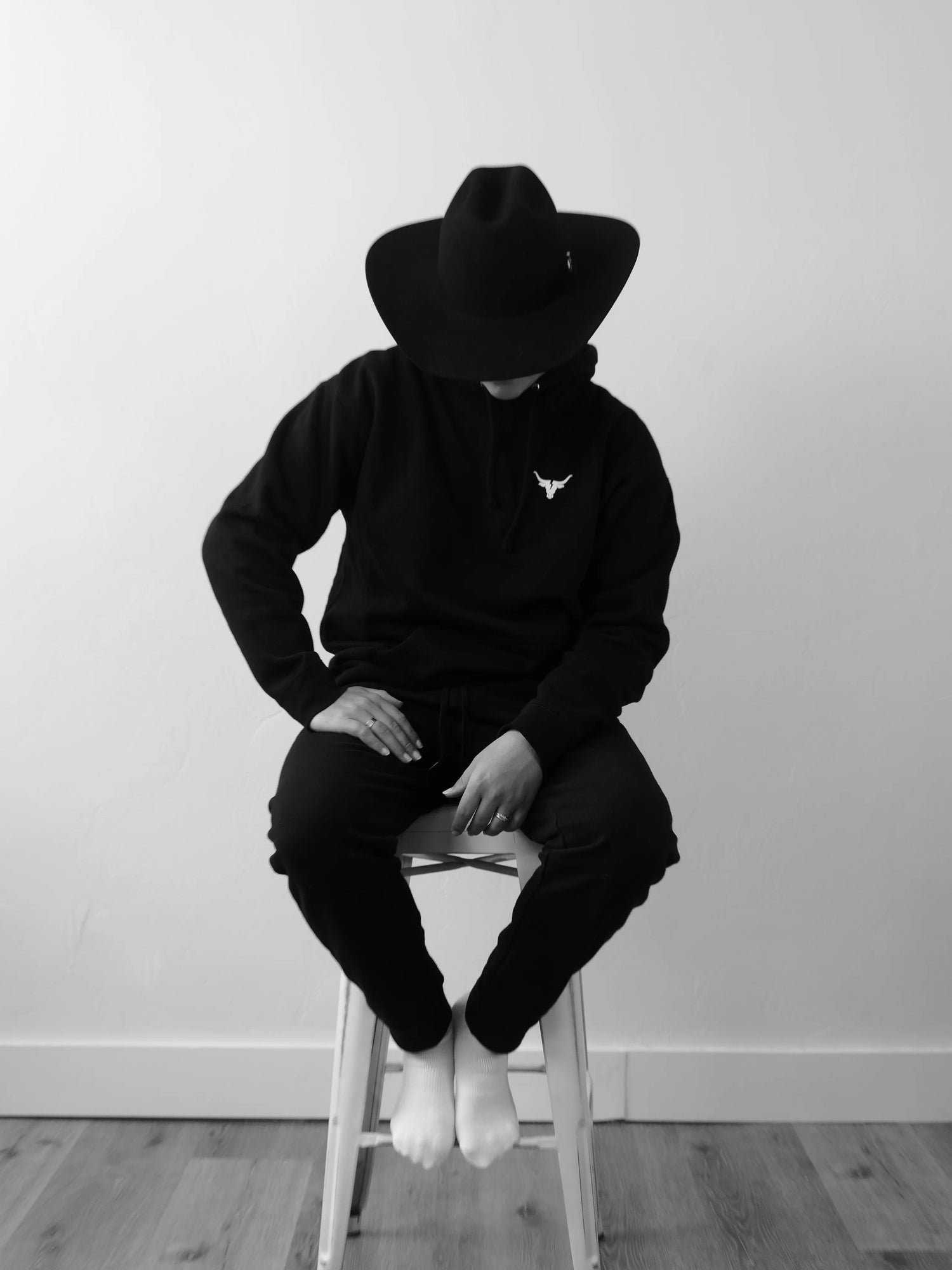 Bolt Ranch Adult Hoodie - Pitch Black