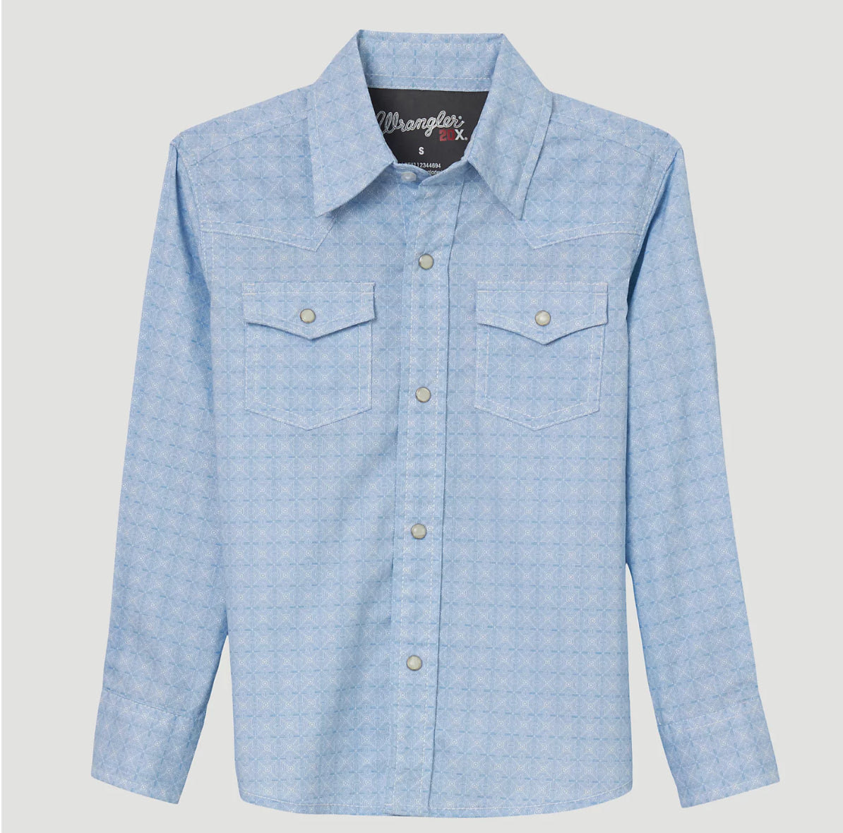 Wrangler Boys 20X Competition Advanced Comfort Shirt