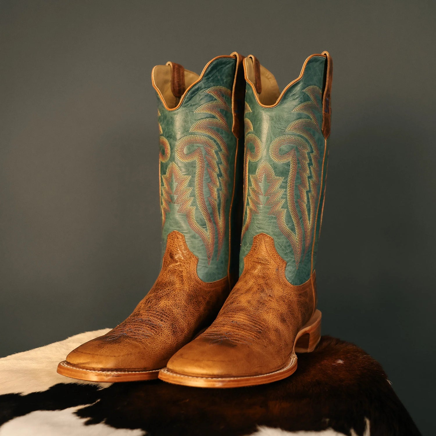 R Watson Mens Palomino Tan Cowhide