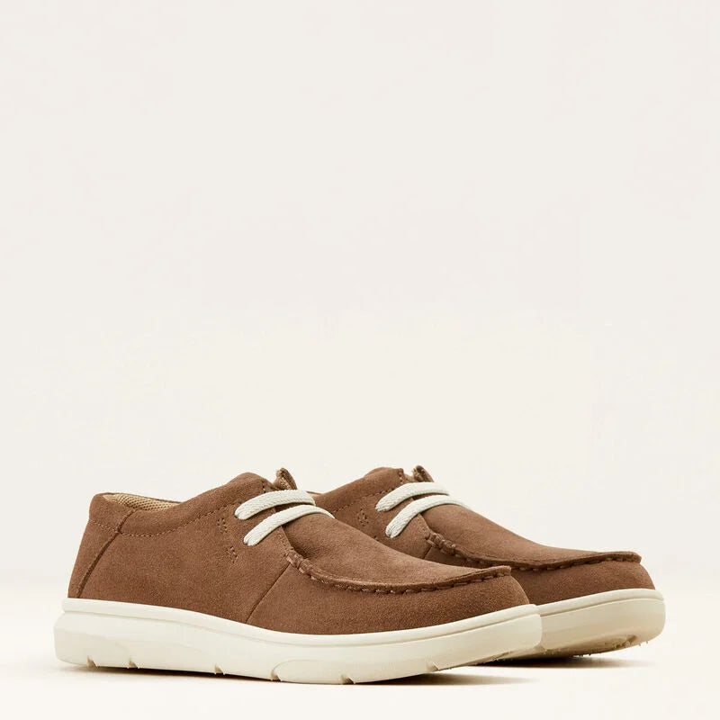 Ariat Youth Hilo Shoe - Brown Bomber Suede