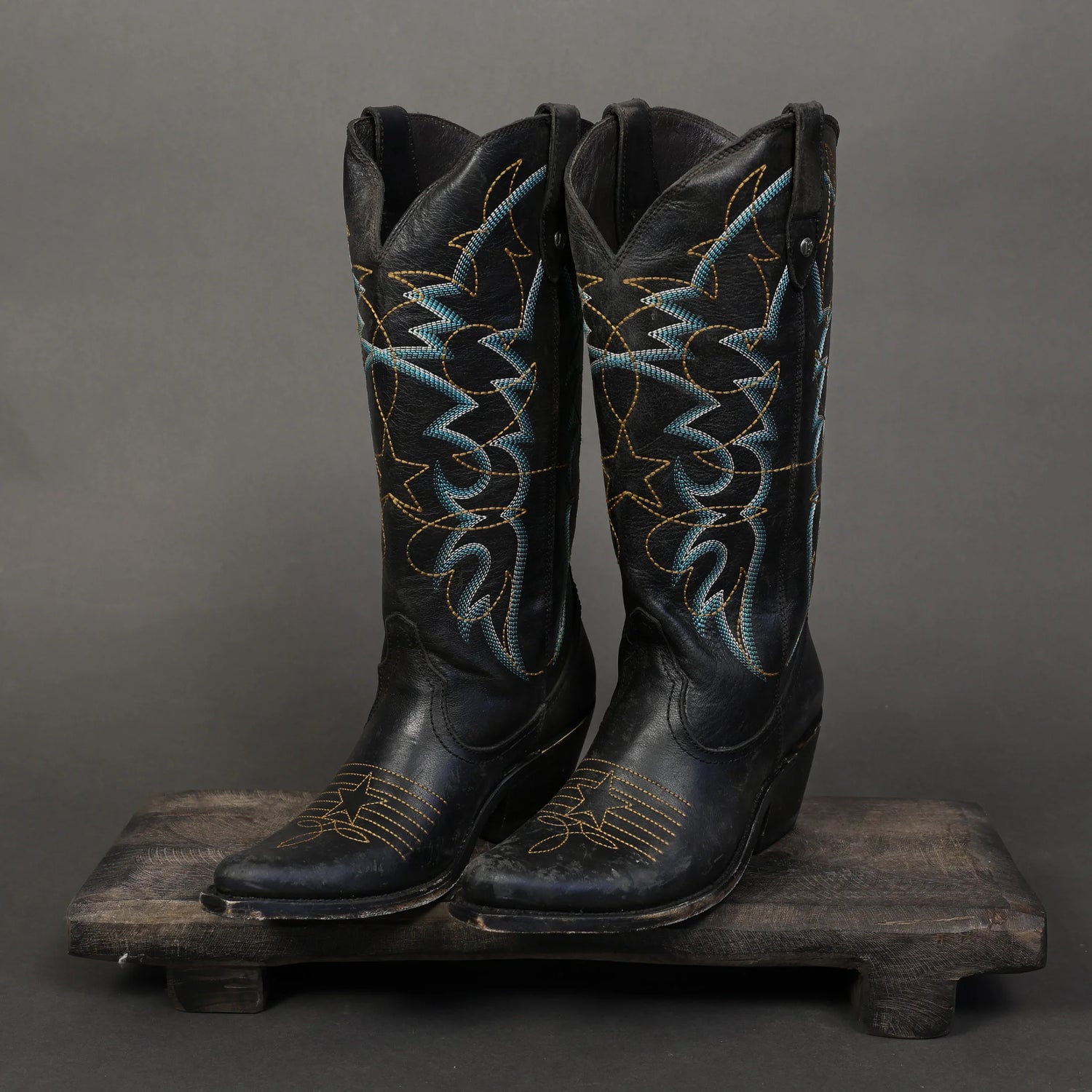 Liberty Black Womens Mossil Boots in Black
