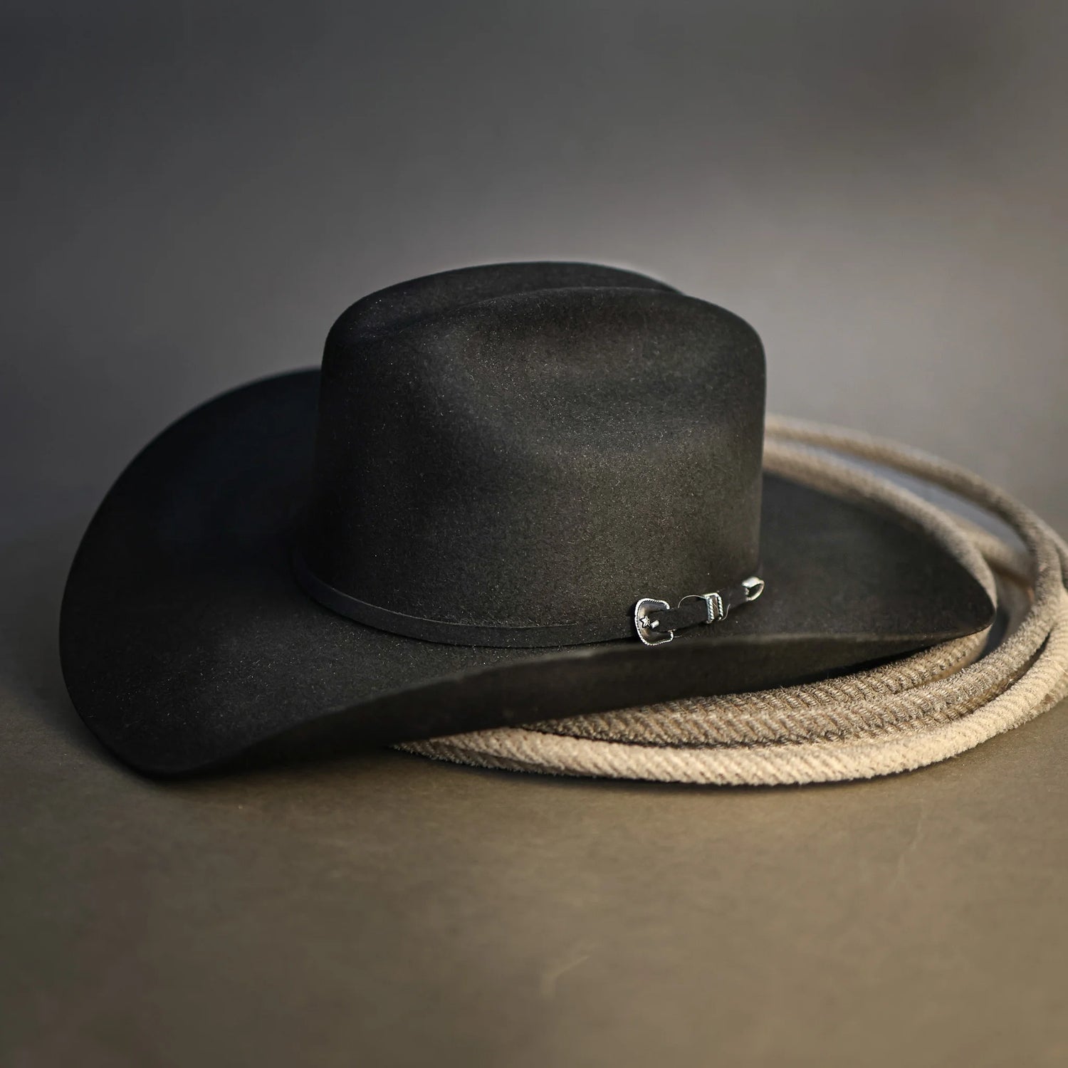 Resistol City Limits 6X Felt Cowboy Hat - Black