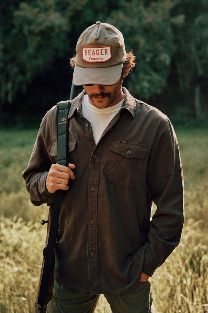 Seager Wilson Stone Gray Snapback Hat