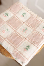 Patchwork Blanket Fleur kids western Utah baby heirloom quilt Boltranchstore.com free shipping