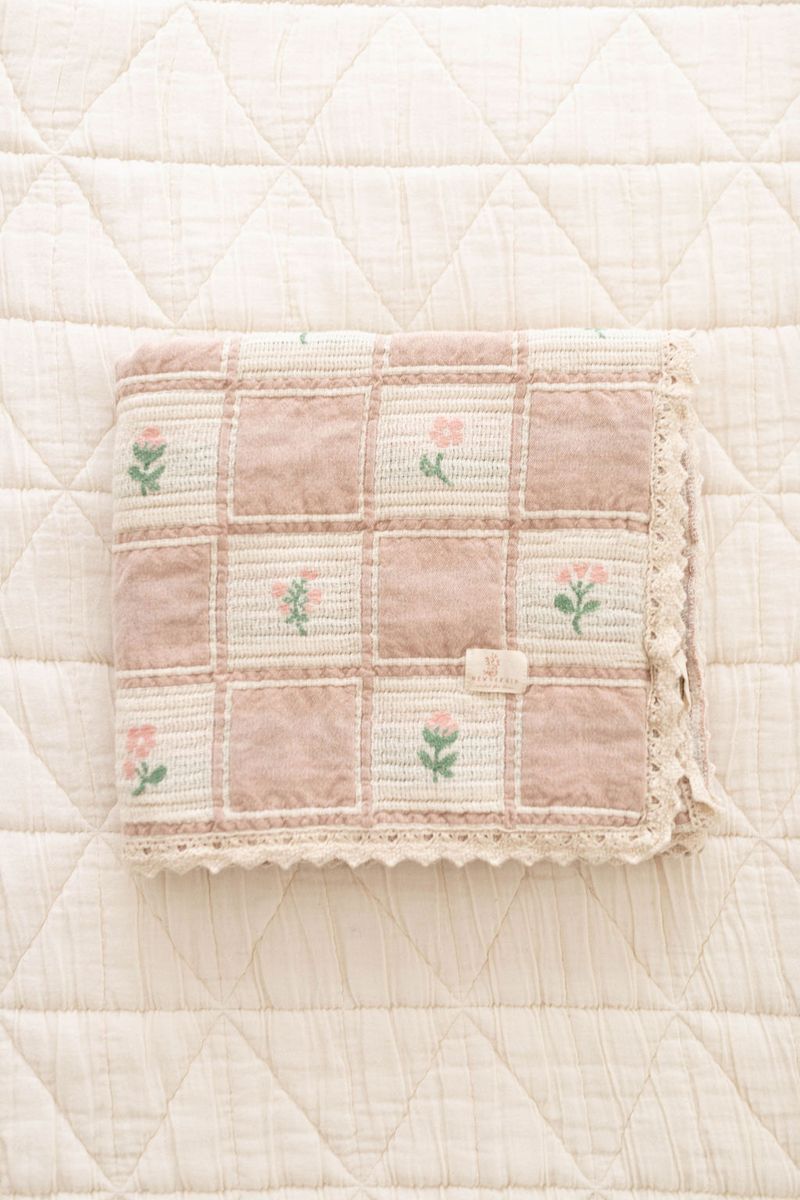 Western boutique Utah kids nursery Patchwork Blanket Fleur Boltranchstore.com free shipping