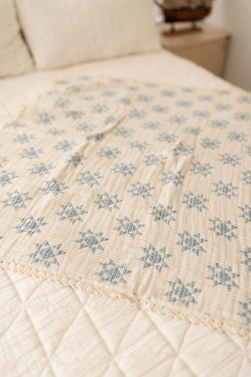 Star Quilt Sky western kids Utah nursery organic cotton heirloom Boltranchstore.com free shipping