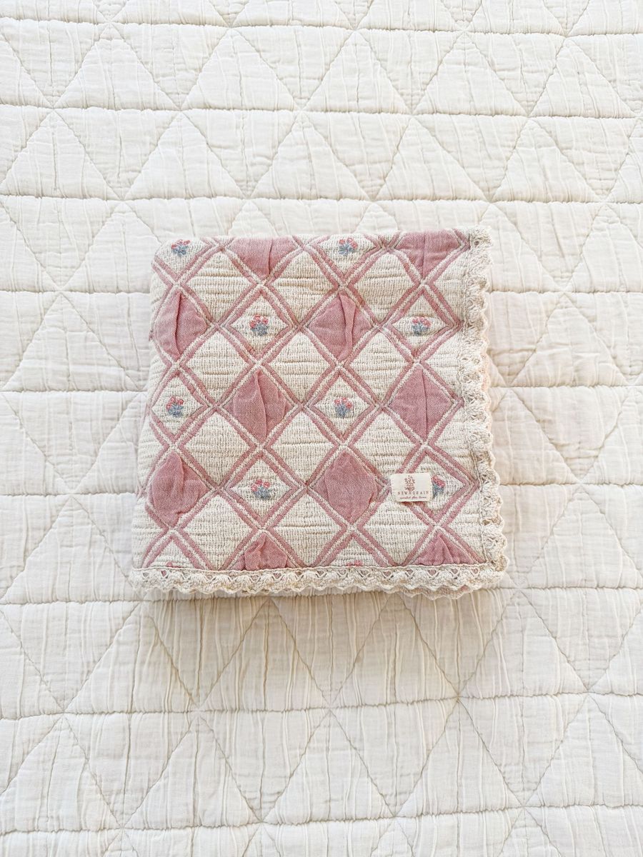 New Grain Bouquet Patchwork Baby Blanket