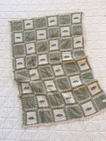 Utah western boutique baby gift Patchwork Blanket Fishing organic cotton nursery quilt Boltranchstore.com free shipping
