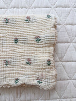 Utah western boutique baby gift Layered Gauze Blanket Dahlia organic cotton nursery quilt Boltranchstore.com free shipping