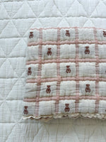 Kids western nursery Utah heirloom blanket Keepsake Quilt Teddy Petal Boltranchstore.com free shipping