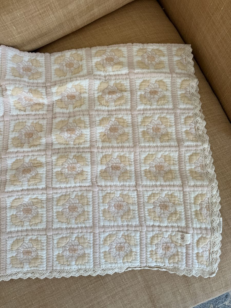 Kids western nursery Utah heirloom blanket Daffodil Quilt Boltranchstore.com free shipping