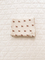Western boutique Utah kids nursery Layered Gauze Blanket Pony Boltranchstore.com free shipping