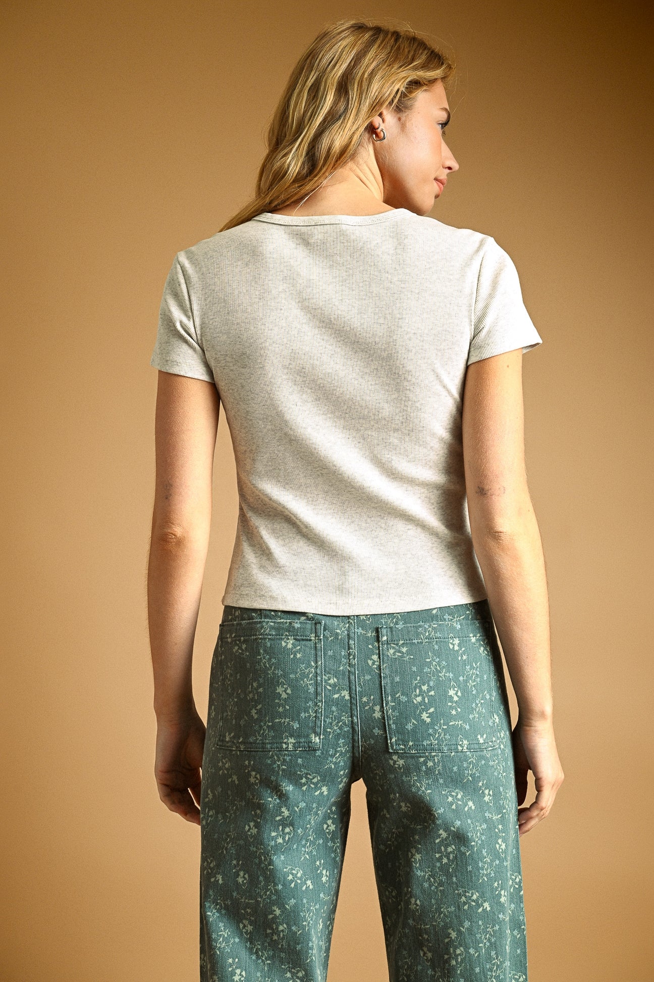 Charly Round Neck Tee Shirt
