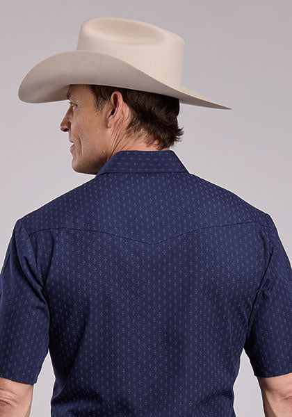 Roper Mens Diamond Dots Print