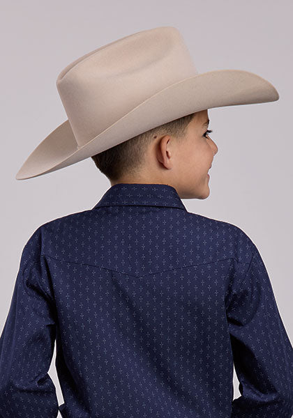 Roper Boys Diamond Dot Shirt