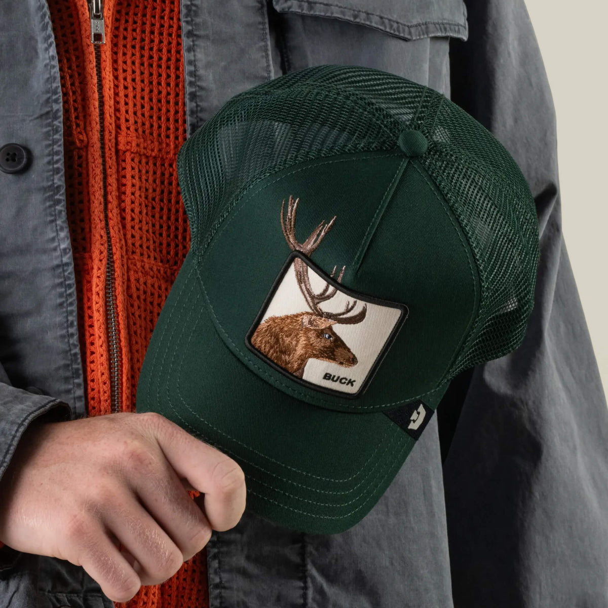 Goorin Bros Over the Line Buck forest green colorway that pairs with denim and boots womens western boutique