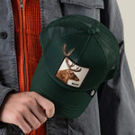 Goorin Bros Over the Line Buck forest green colorway that pairs with denim and boots womens western boutique