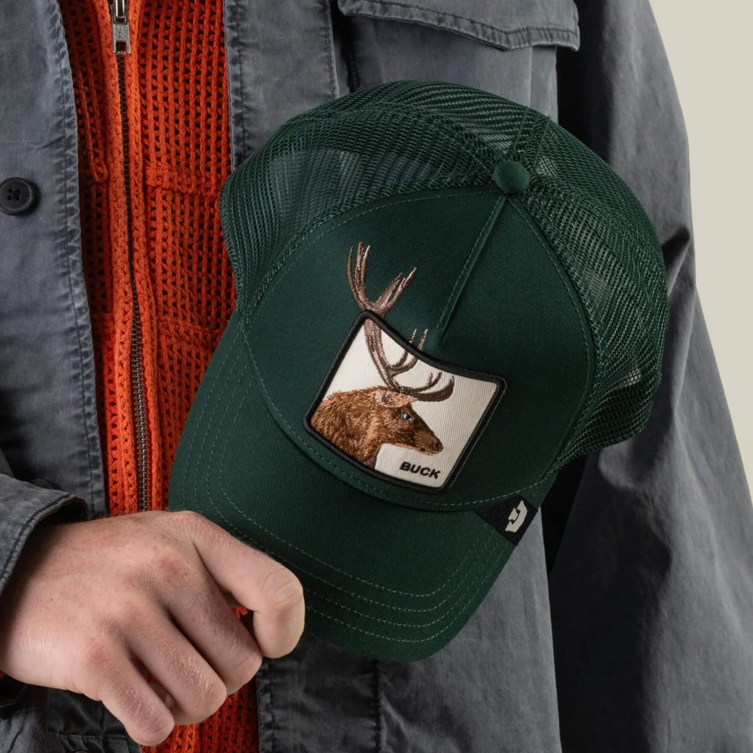 Goorin Bros Over the Line Buck forest green colorway that pairs with denim and boots womens western boutique