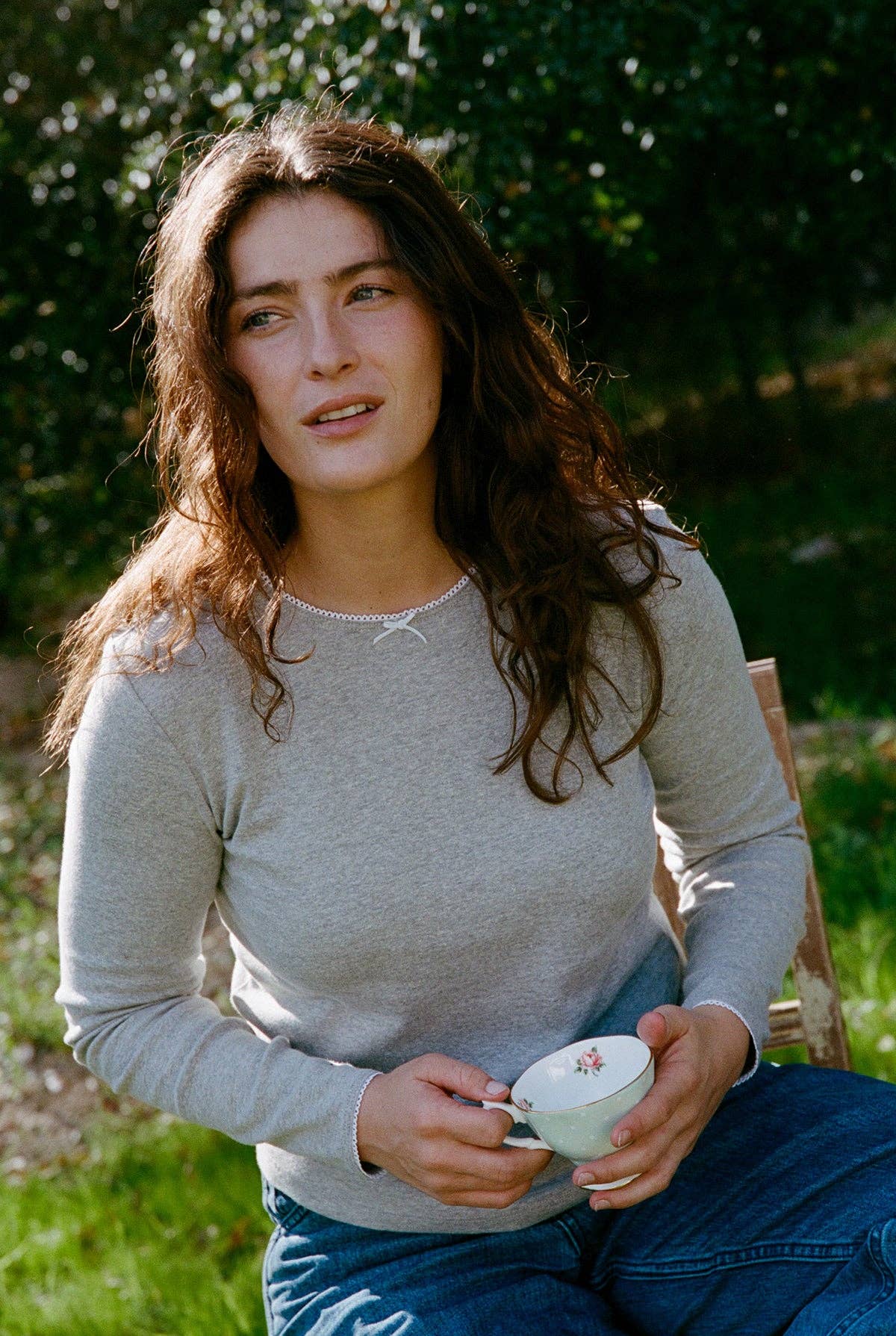 French Long Sleeve Tee