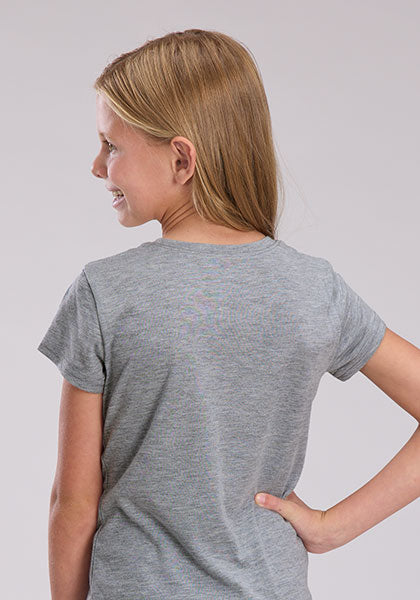Roper Girls Jersey Crew Neck Tee