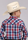 Roper Boys Amarillo Plaid Shirt