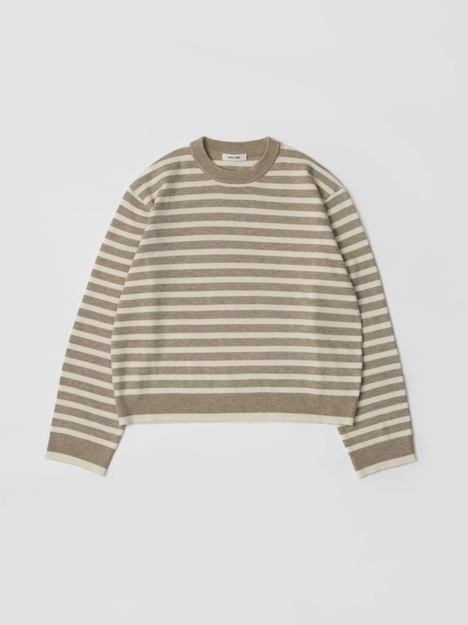 The Klein Sweater Striped Boyfriend Sweater