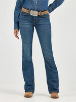 Utah womens boutique western fashion Wrangler Womens Retro Mae Mid Rise Bootcut Jean MS Wash SKU 09MWZMS