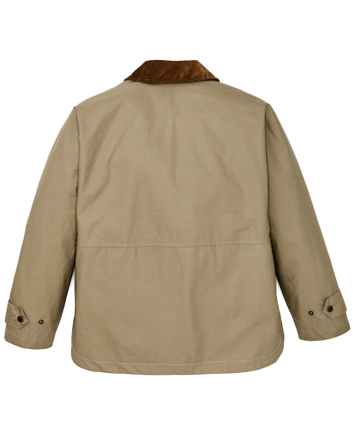 Filson Womens Harbor Front Waxed Jacket Marsh Tan welted hand pockets for everyday storage ranch wear