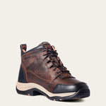 Ariat Mens Terrain Brown Oiled Rowdy at boltranchstore.com free shipping Brown leather hiking boot with black accents mens outdoor shoe hiking 