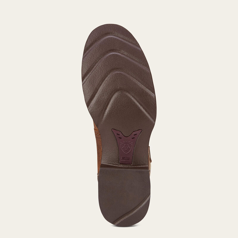 Ariat Mens Heritage Crepe W Toe Cowboy Boot