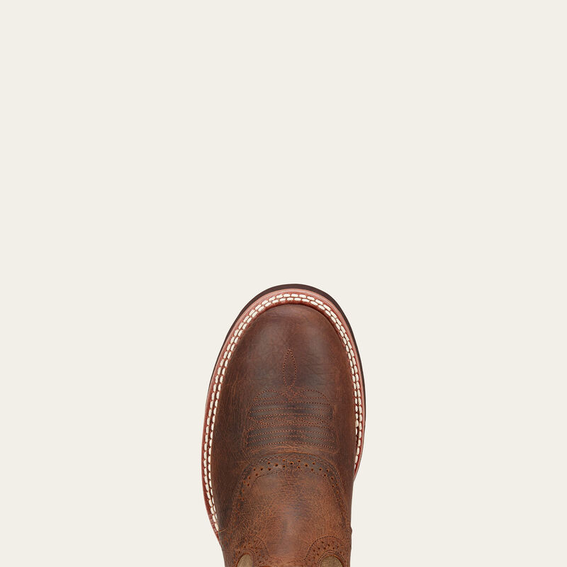 Ariat Mens Heritage Crepe W Toe Cowboy Boot