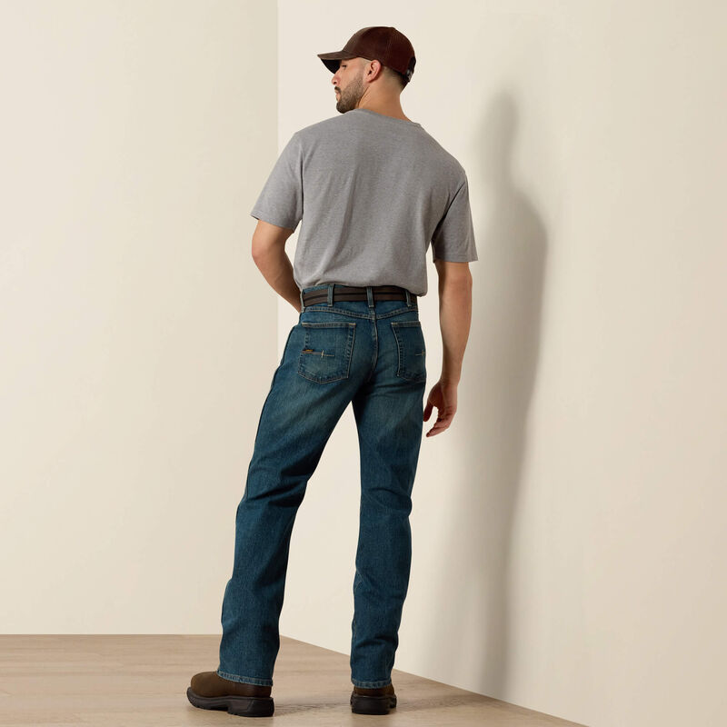 Ariat Rebar M4 Relaxed DuraStretch Bootcut Jean at boltranchstore.com