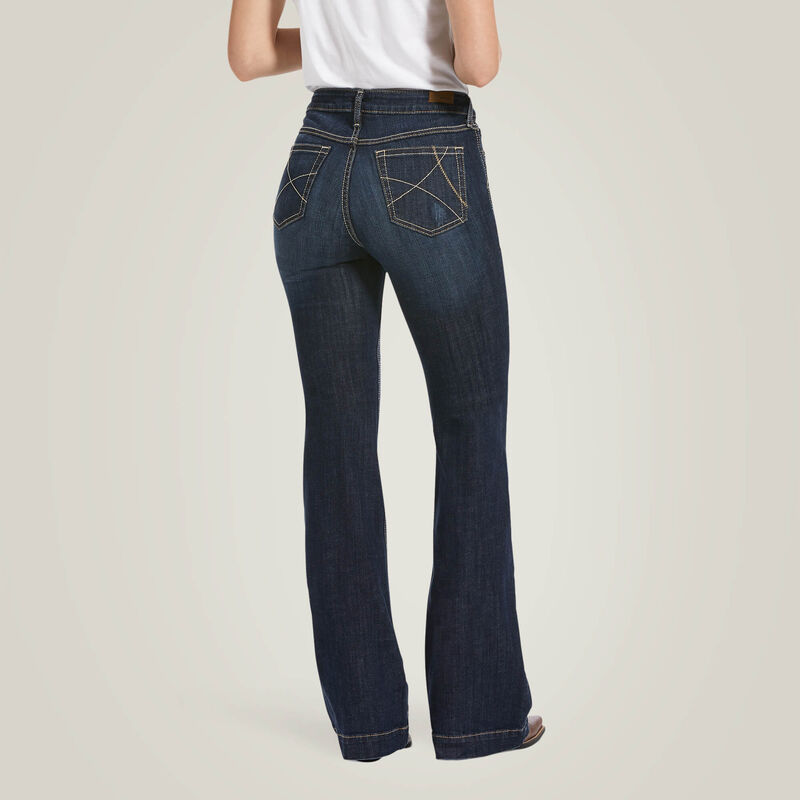 Ariat Womens Slim Trouser Ella Wide Leg buy at boltranchstore.com western wear free shipping womens westeren jeans in stock 