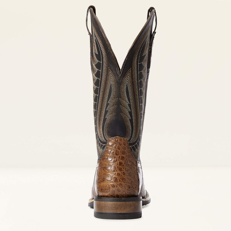 Ariat Double Down Caramel Caiman Belly