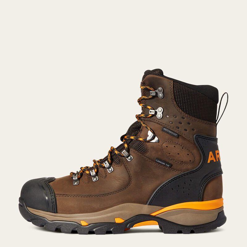 Ariat Mens Endeavor 8 Waterproof Carbon Toe Work Boot