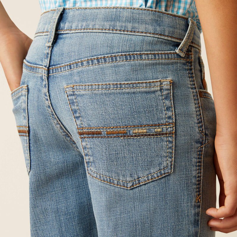Ariat B4 Relaxed Jones Boot Cut Jeans in Leonard