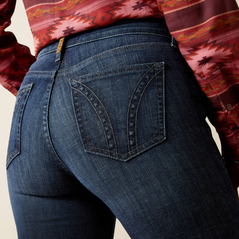 Ariat Womens High Rise Frazey Slim Trouser Jeans