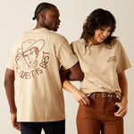 Ariat Mens Sendero West Is Best T Shirt 10062402 unisex oversized sendero cowboy tee free shipping Boltranchstore.com limited edition