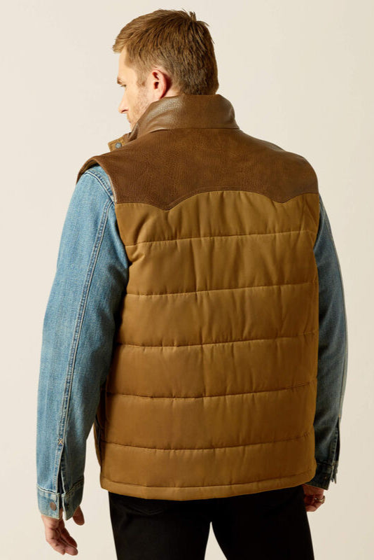 Ariat Mens Western Quilted Vest