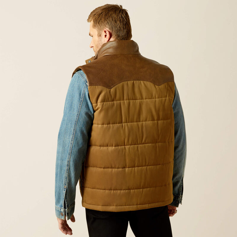 Ariat Mens Western Quilted Vest