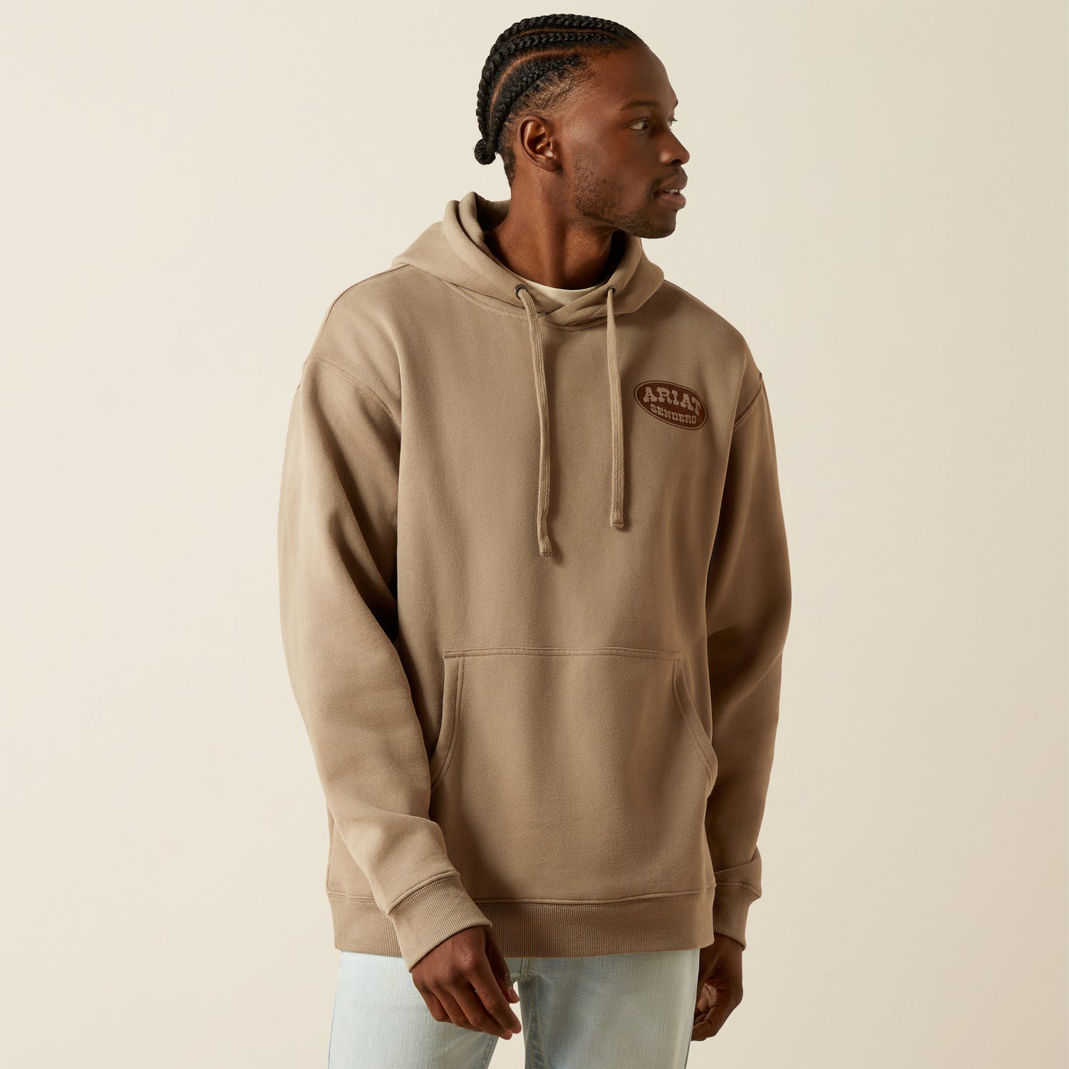 Ariat Mens Sendero Slow Horses Hoodie a unisex hoodie with the Ariat Sendero collaboration available at boltranchstore.com