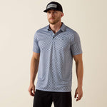 Ariat Mens Over Print Fitted Polo find at boltranchstore.com western apparel free shipping mens polo short sleeve golf shirt 