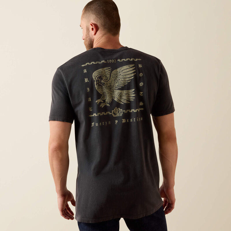 Ariat Mens Fuerza Y Destino Classic Fit T Shirt buy at boltranchstore.com free shipping Mens western shirt mens short sleeve t shirt  10071189 