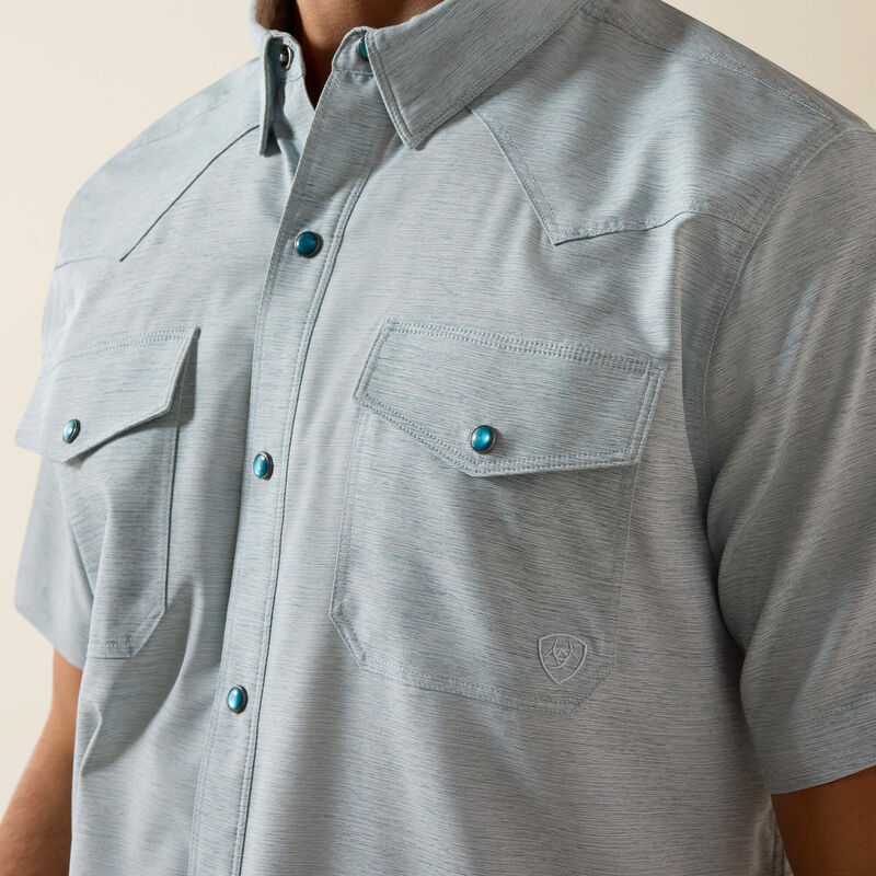 Ariat Mens Venttek Western Snap Shirt