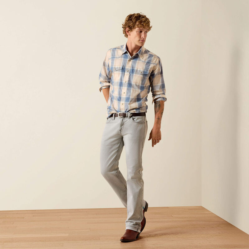 Ariat Mens Retro Horace Fitted Snap Shirt